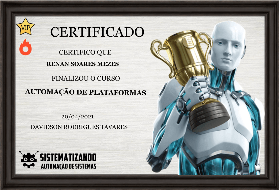certificado de conclusao sistematizando certificado de conclusao sistematizando